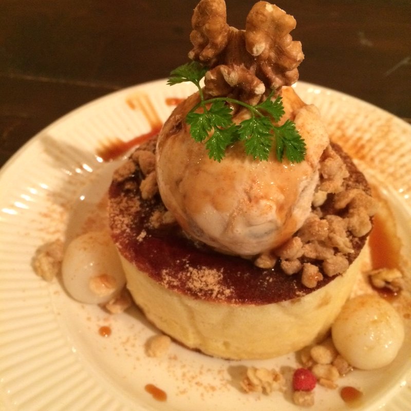 幻のパンケーキ　季節のトッピング(ブルー ファー ツリー （BLUE FIR TREE ）)