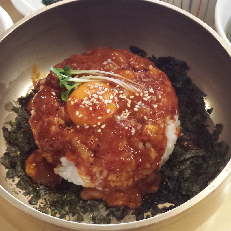 メウンケアルビビンバセット(プロカンジャンケジャン赤坂店)