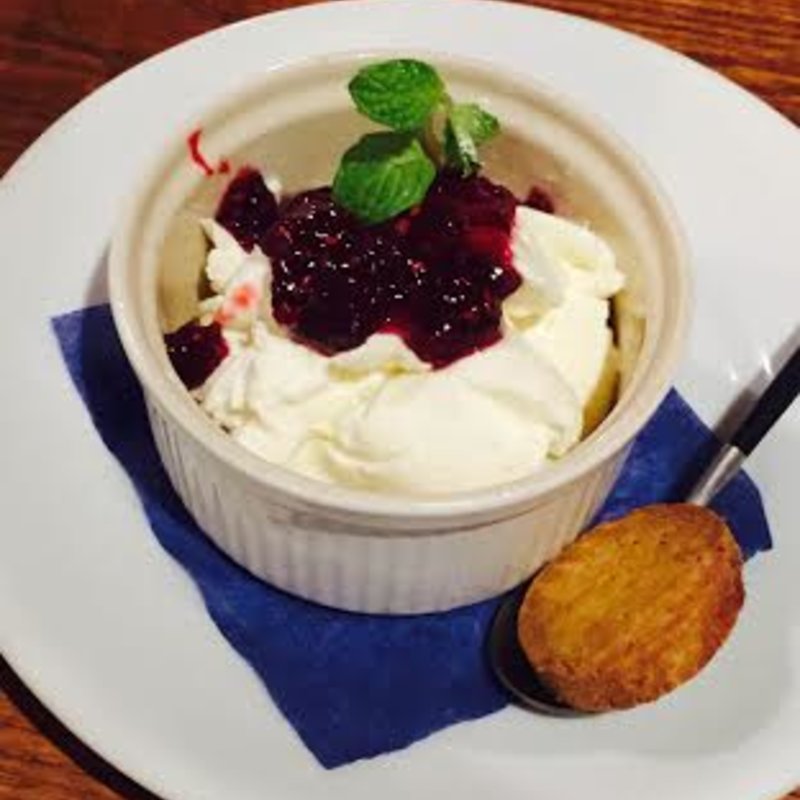 レアチーズケーキセット(cafe eden)