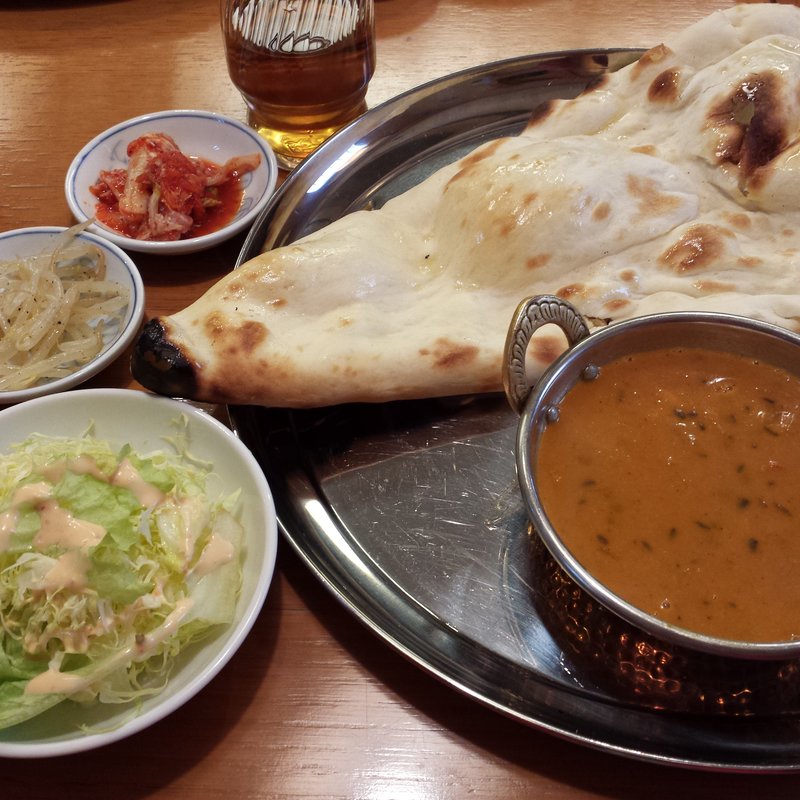 チキンカレー（ランチセット）(アジアンダイニング　LUMBINI（ルムビニ）)