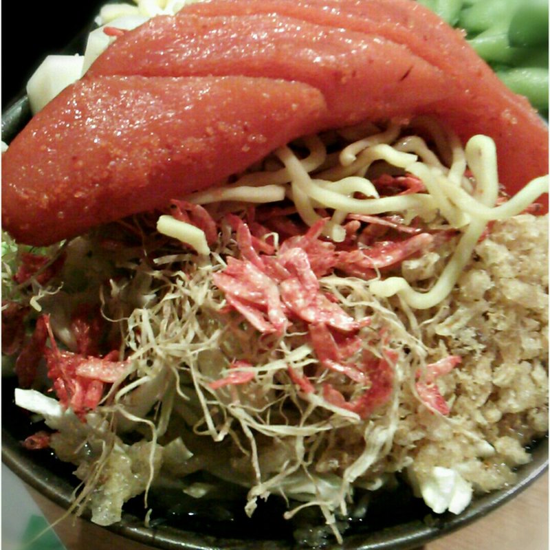 明太もちチーズもんじゃ(月島もんじゃ 近どう 新橋店)