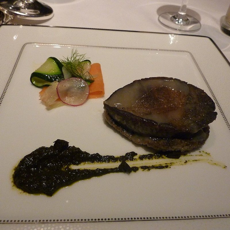 鮑ステーキ(ラ・メール)