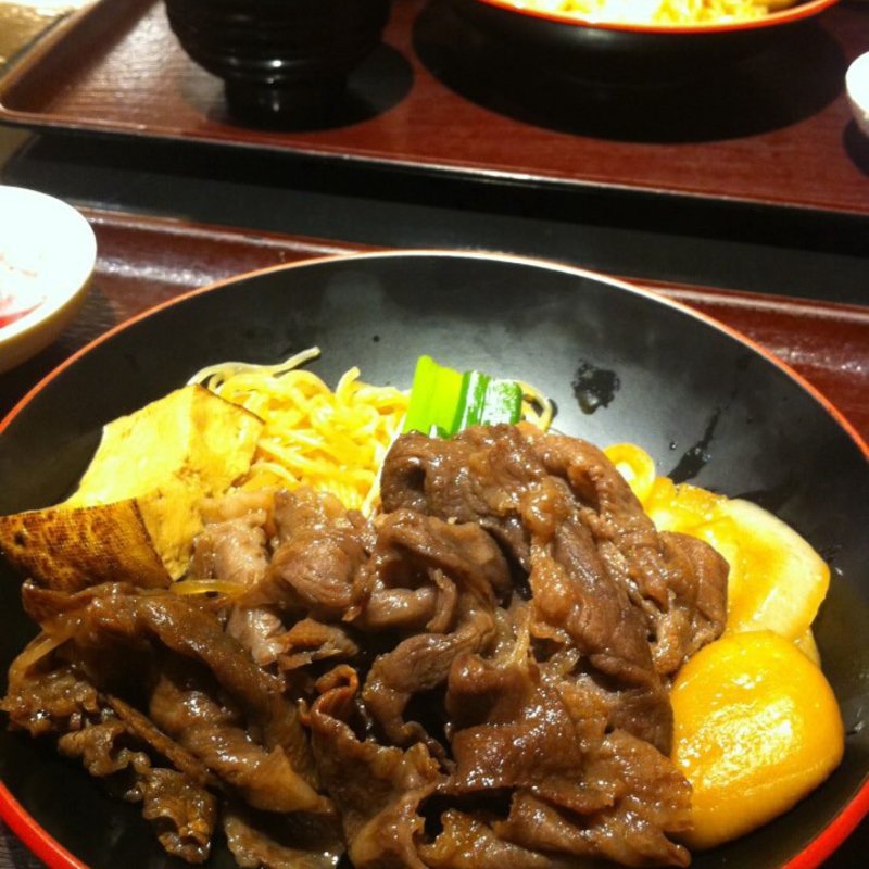 すき焼き膳ランチ(三嶋亭 高島屋京都店)