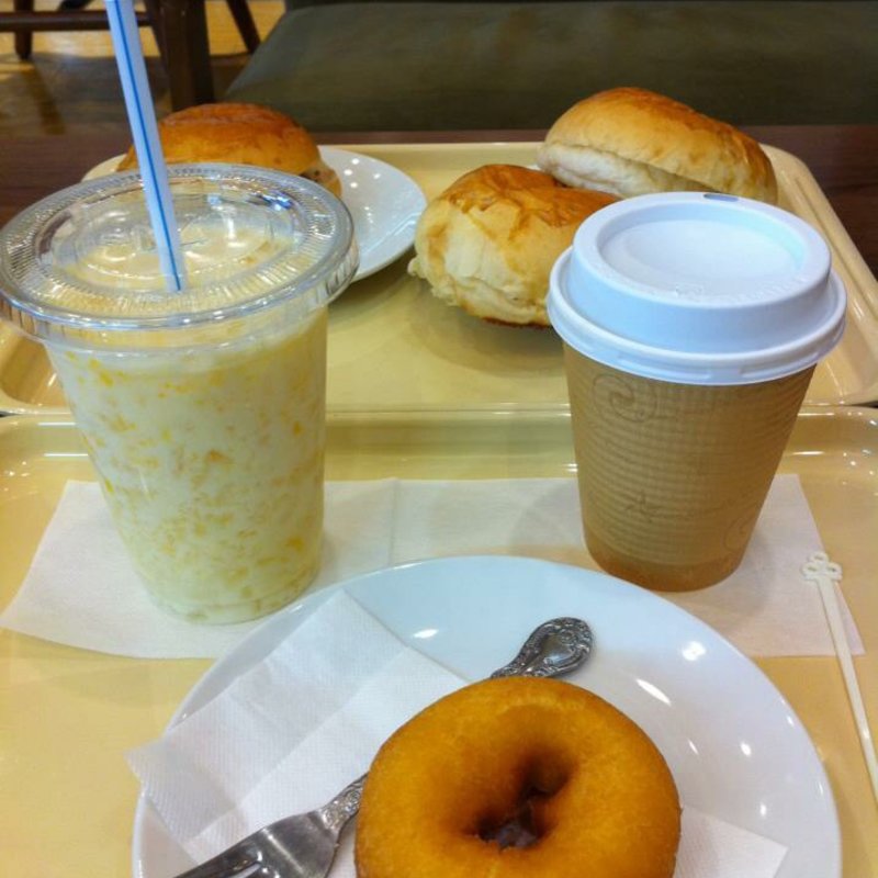 味パンクッキークリーム シュガードーナツ 蜂蜜コーヒー(ハニーミツバチ珈琲 枚方高野道店 )