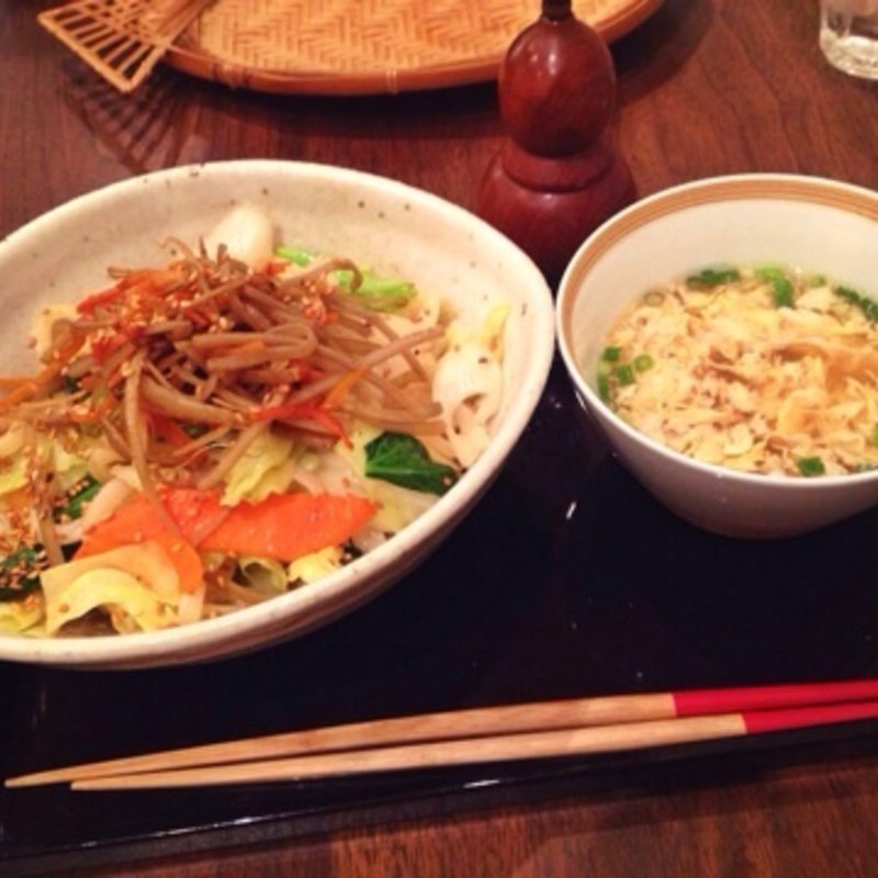 きんぴらうどん(浅草浪花家)