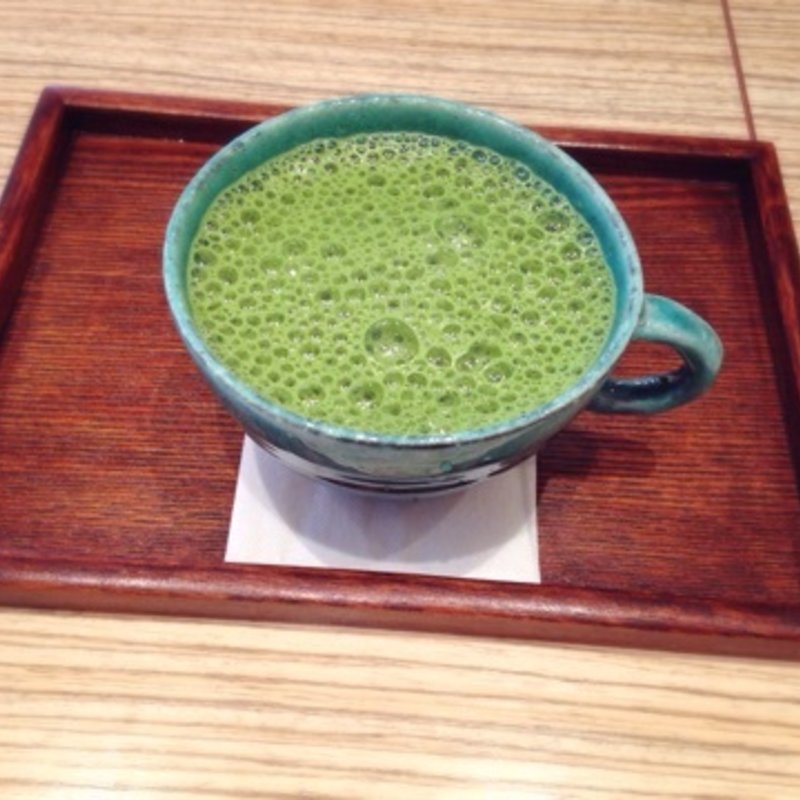 抹茶ミルク(八十八茶房)