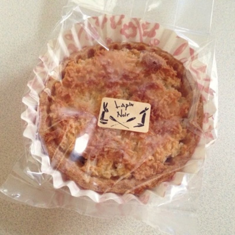 ココナツバナナタルト(ラパンノワール くろうさぎ)