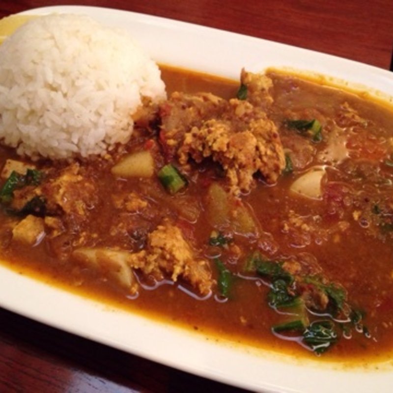 キーマカレー(かえる食堂 （カエルショクドウ）)