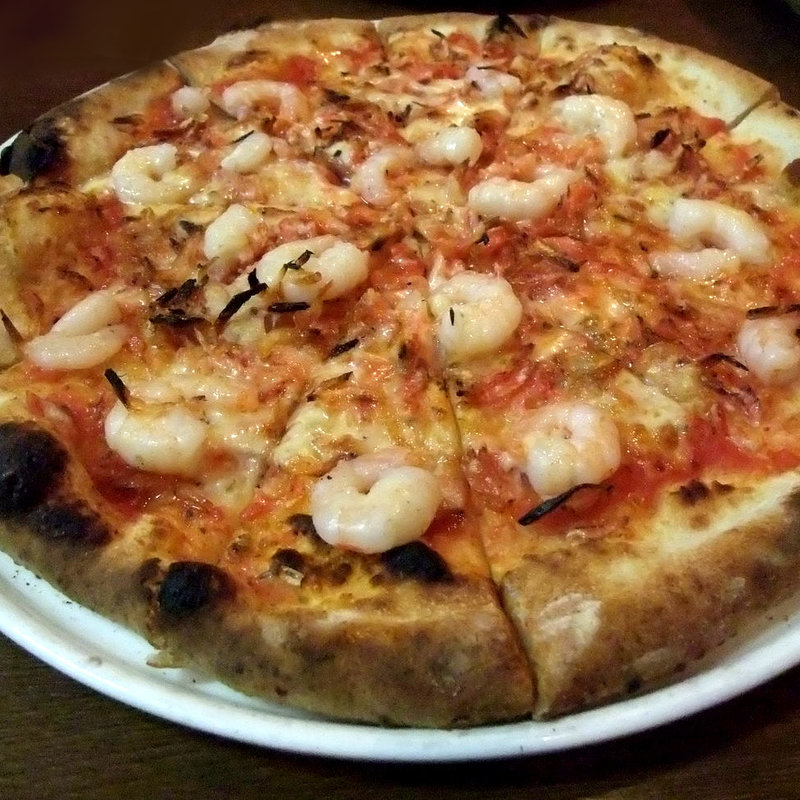 小海老のピッツァ(チムニーギオット 東海店)