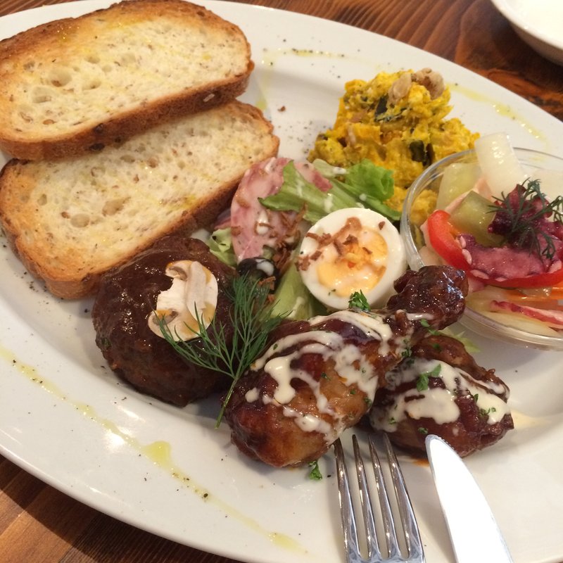 デリセット3品プレート(CHIEZO CAFE)