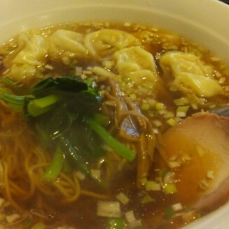 ワンタン麺(北京 横須賀大矢部店)