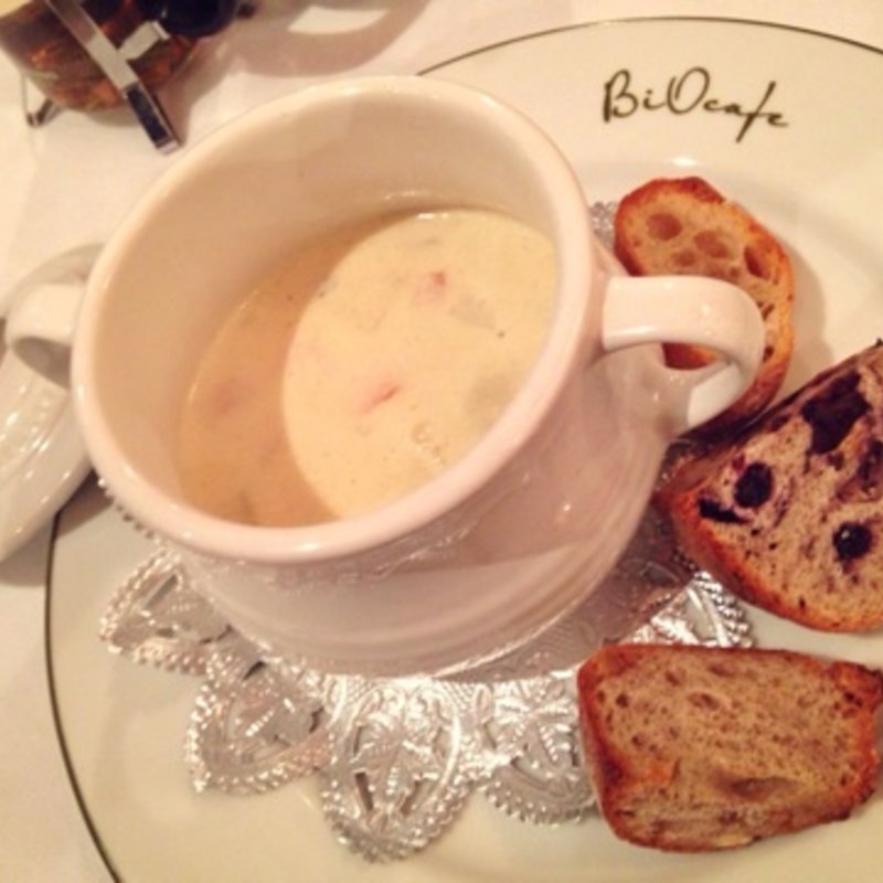 クラムチャウダー(BiOcafe（ビオカフェ）)