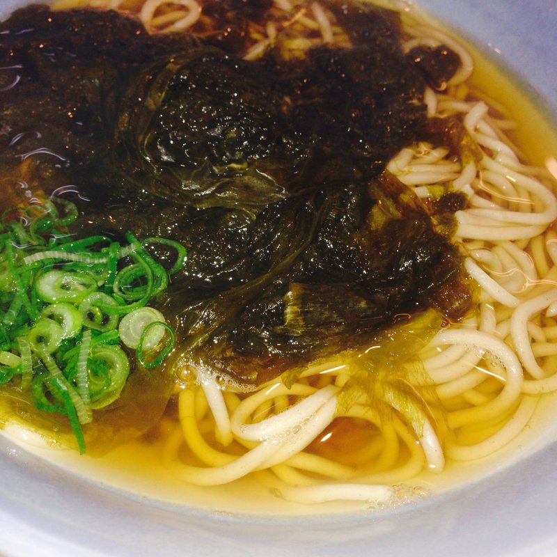 昆布そば(阪急そば 六甲店)