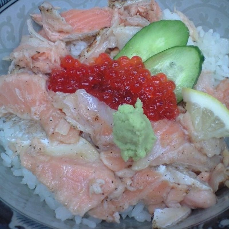 イクラ焼きハラス丼(みなとや上野2号店 )