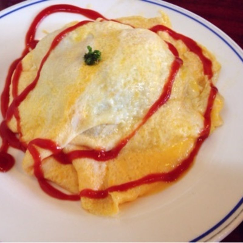 プーポ風オムライス (ケチャップ)(プーポ)