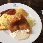 オムライス＆エビフライセット