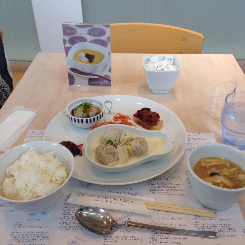 今月のお昼ごはん(ゆとりの空間 日比谷店)