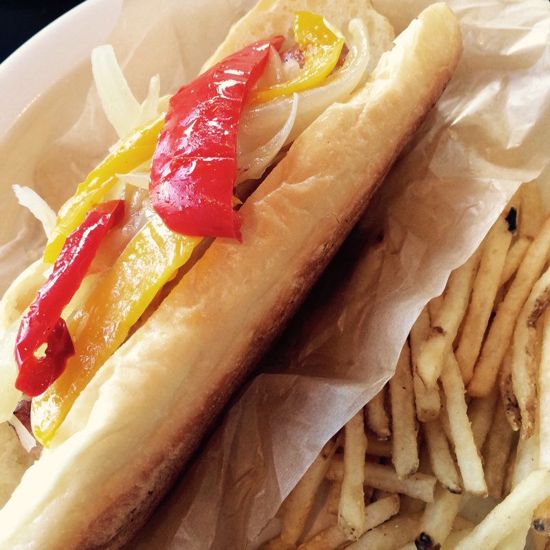 HOT DOG チキンレモングラスガーリック(San Francisco Peaks)