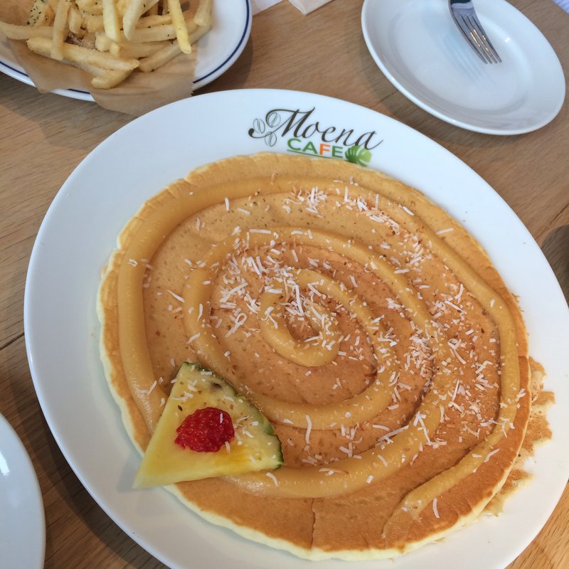 バナナシャンティリーパンケーキ(モエナカフェ 原宿店)