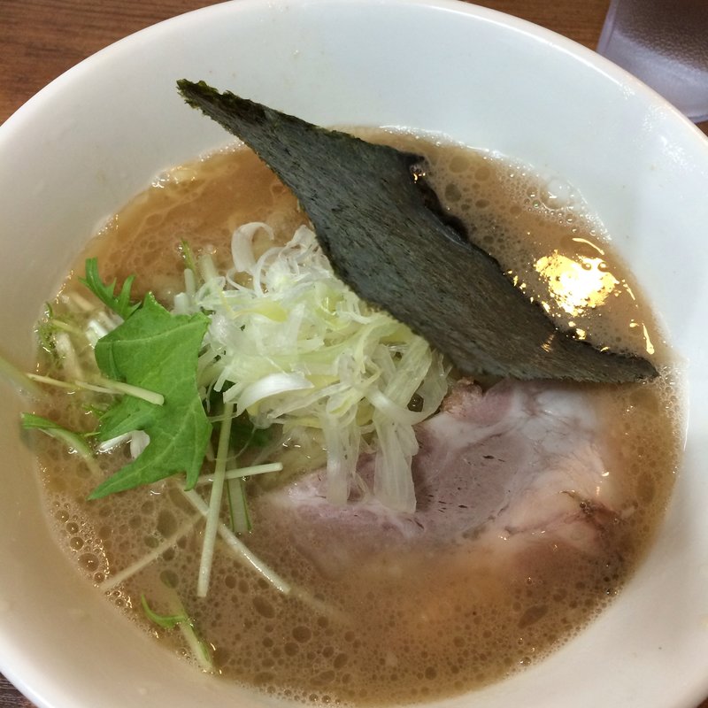 半あご塩ラーメン(吉祥寺武蔵家 本店)