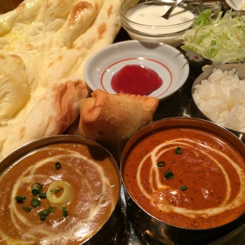 カレー2種類選べるCセット(ロイヤルキッチン)