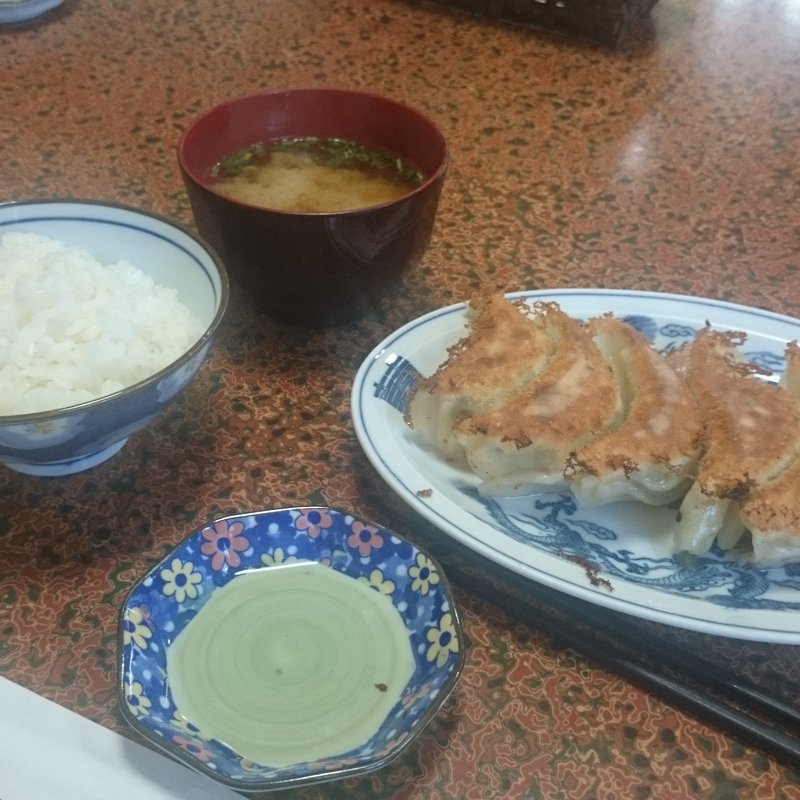 しそ餃子定食(ちゃいなハウス )