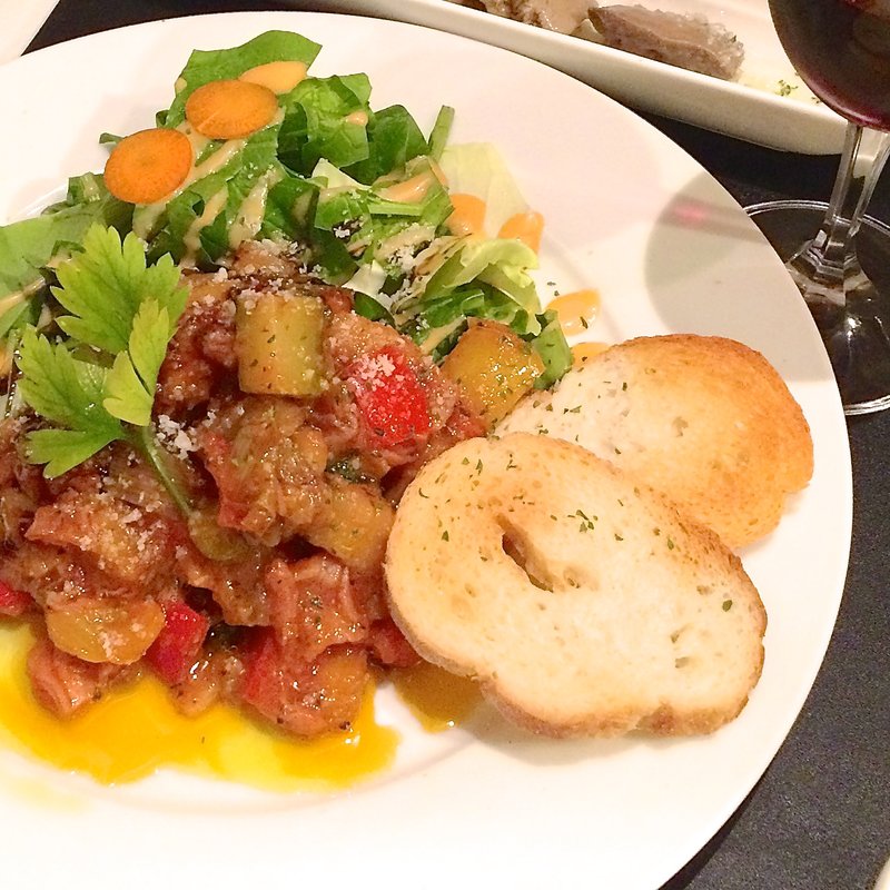 旬なオーガニック野菜のピリ辛ラタトゥーユ(たんと農園)