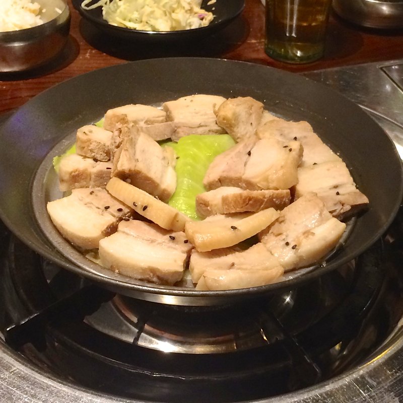 ポッサム定食ランチ(カントンの思い出　鶏肉研究所)