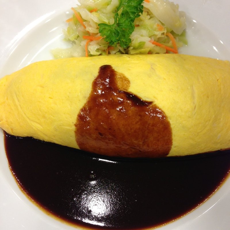 オムライス（デミグラスソース）( 	  三代目 たいめいけん)