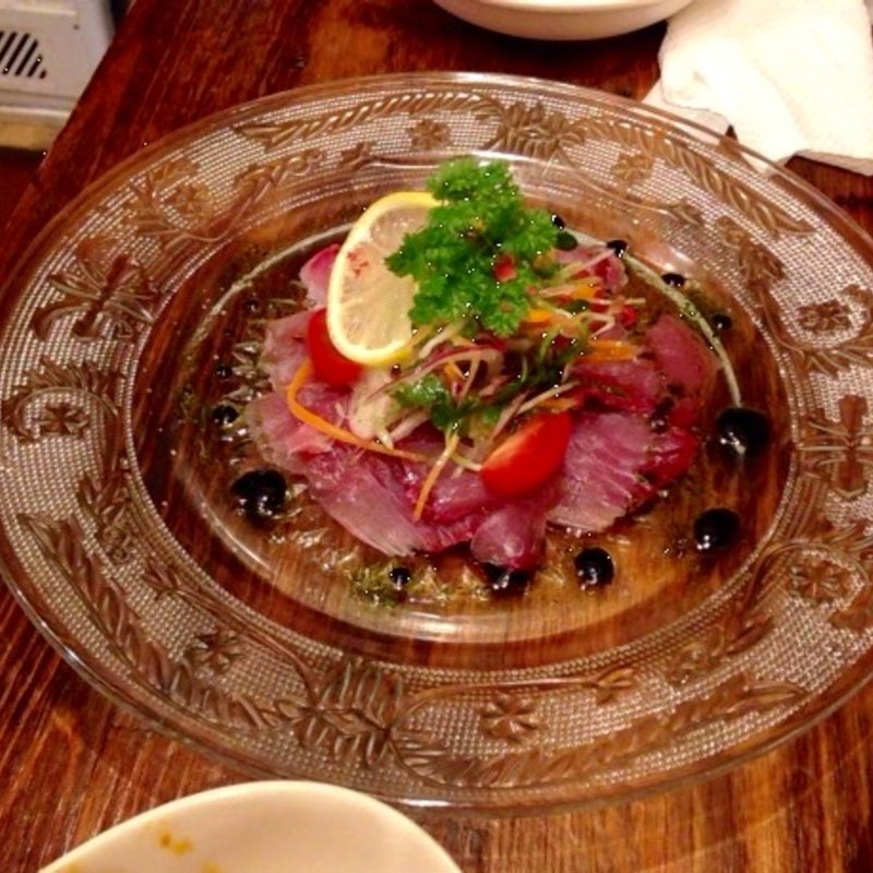 カルパッチョ(Como食堂)