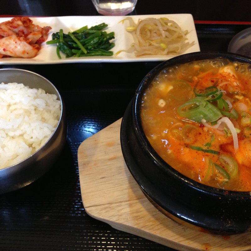 スンドゥブチゲ(韓国家庭料理　チェゴヤ ノースポート・モール店 （カンコクカテイリョウリチェゴヤ）)