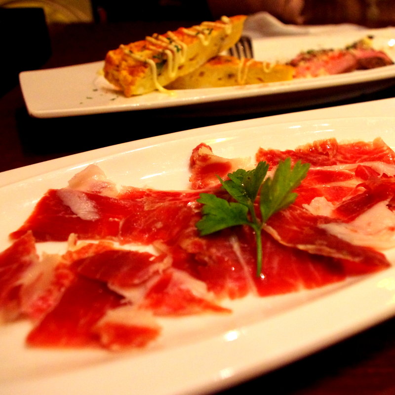 イベリコ豚の生ハム(VENGA VENGA カレッタ汐留店)