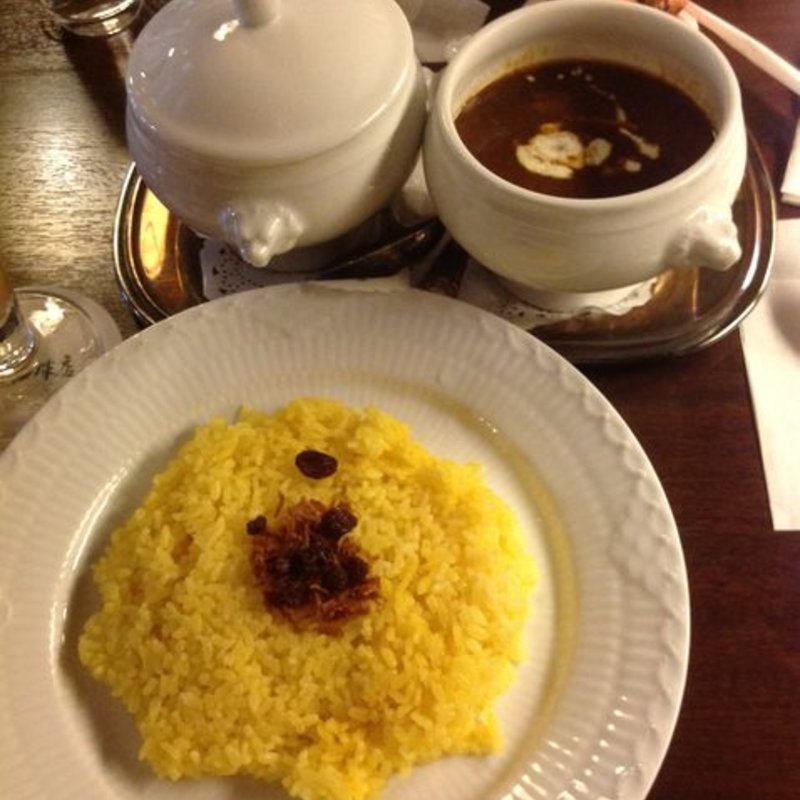 特製ビーフカレー(椿屋珈琲 新宿茶寮)