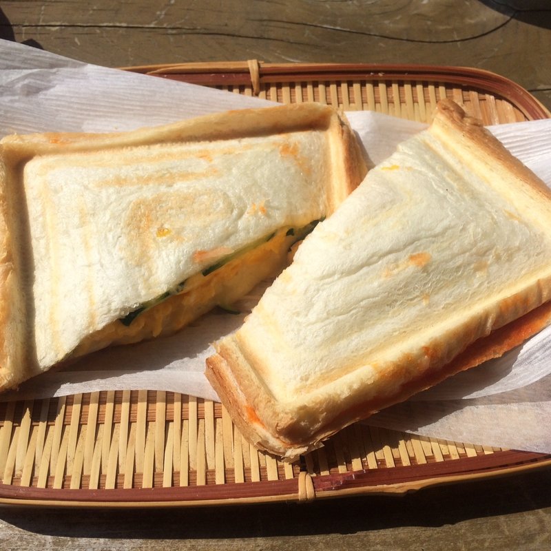 ホットサンド(シャーレ水ヶ浜)