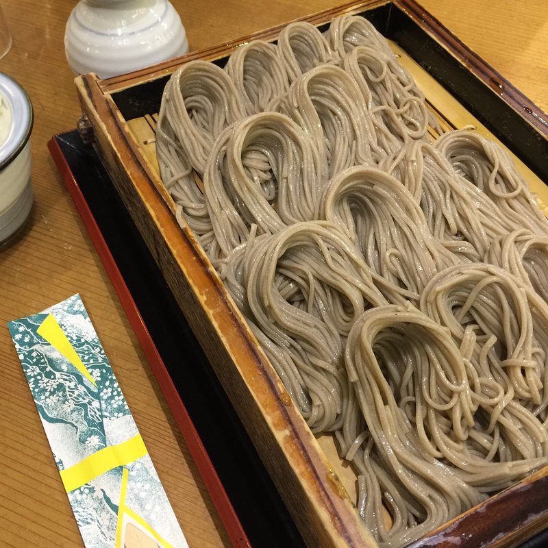 へぎそば一人前(越後十日町小嶋屋 越後湯沢店 )