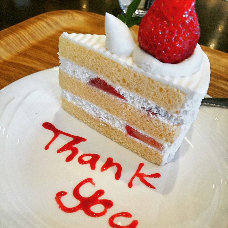 いちごのショートケーキ(シーサイドカフェ)