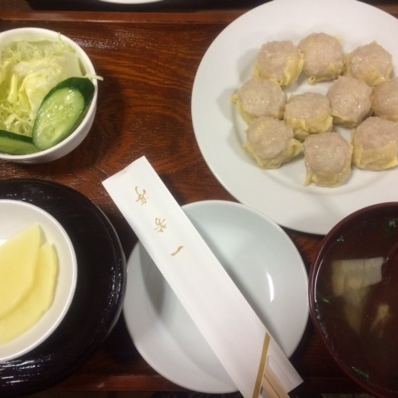 しゅうまい定食(一芳亭 船場店)