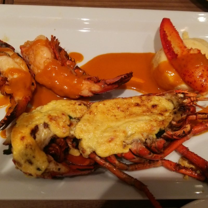 オマール海老 三種の調理法(俺のイタリアン 東京)