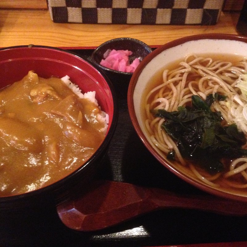 半カレー丼セット(あずみ　両国店)