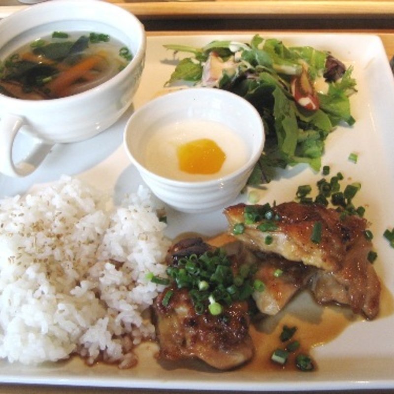 照焼チキンプレート(福丸珈琲)