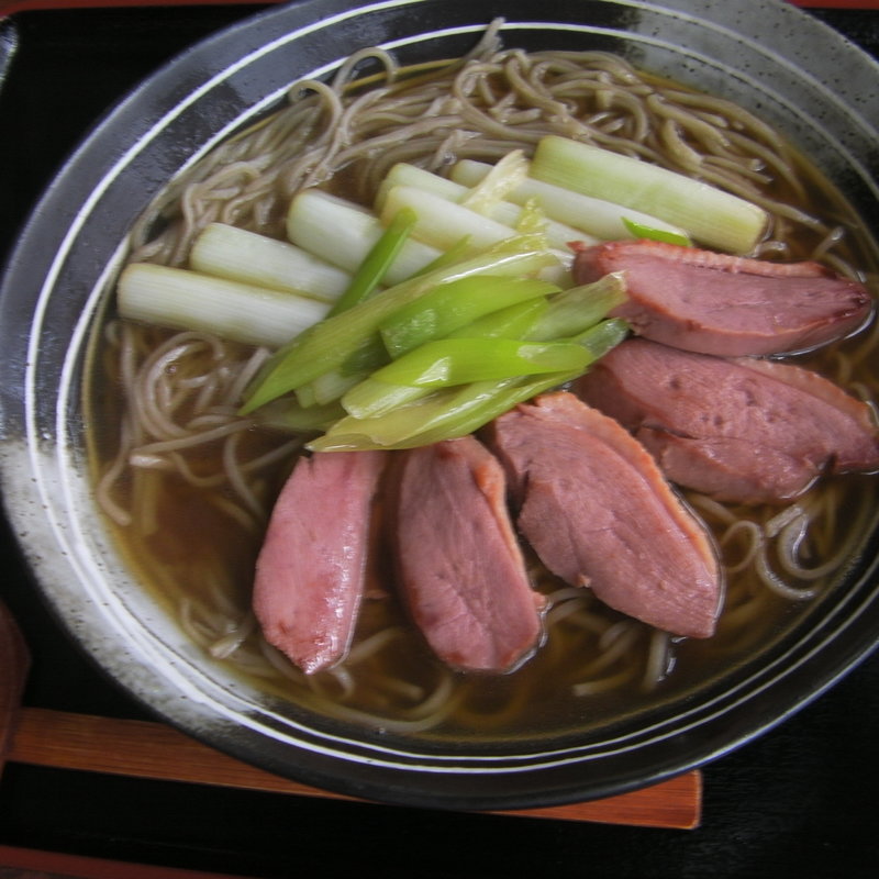 鴨南そば(そば処花園山房 はるき)