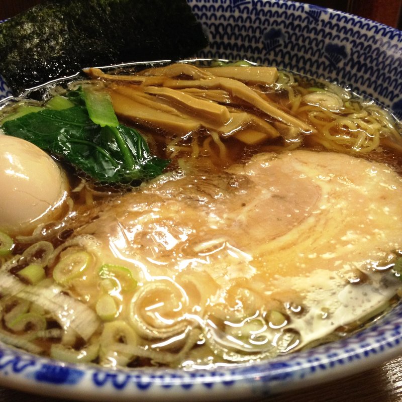 中華そば　醤油　味付玉子(こましょう)