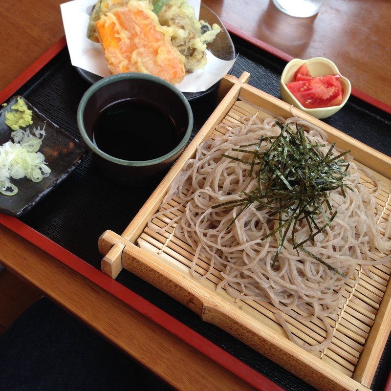 野菜天ざる(橋倉屋)