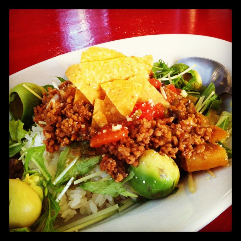 アボカドチーズタコライス(マドッシュカフェ 渋谷店)