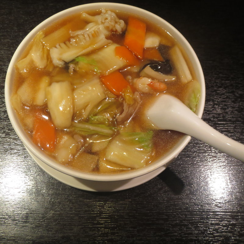 五目つゆそば(長江菜館・国立天賜閣)