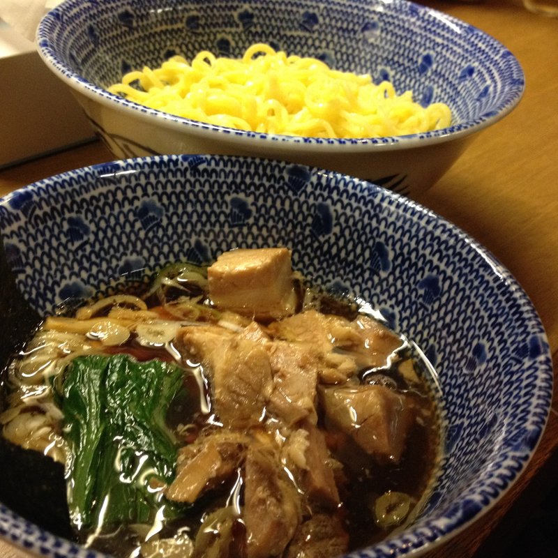 つけそば　醤油(こましょう)