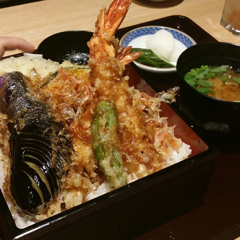 天丼定食(旬の味 福家)