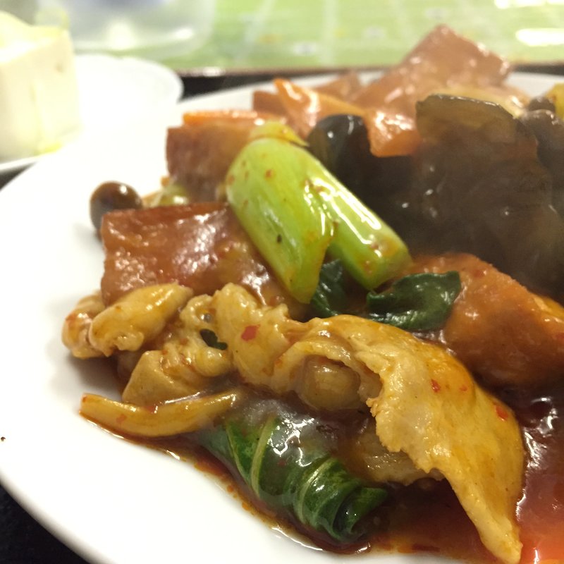 厚揚げの四川風炒め(莫龍 日本橋兜町店)