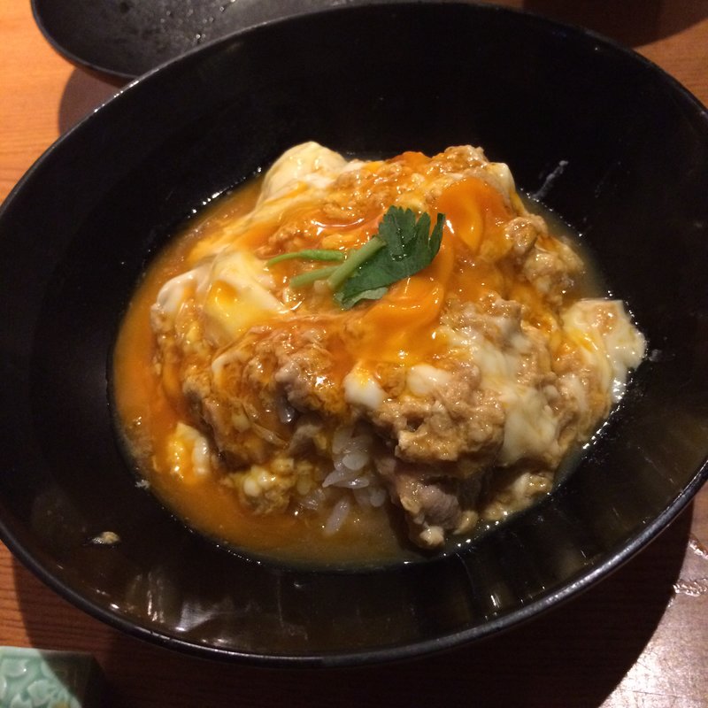 親子丼セット(焼鶏あきら 中目黒本店)