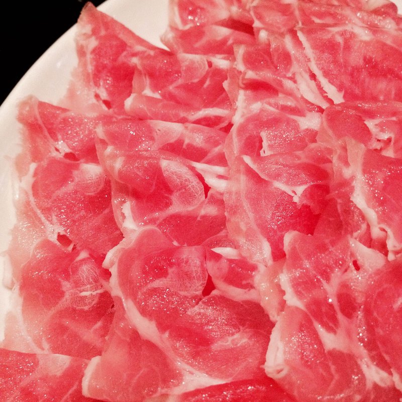 ラムしゃぶ・コースで頂きました(ラムしゃぶ金の目 新宿店)